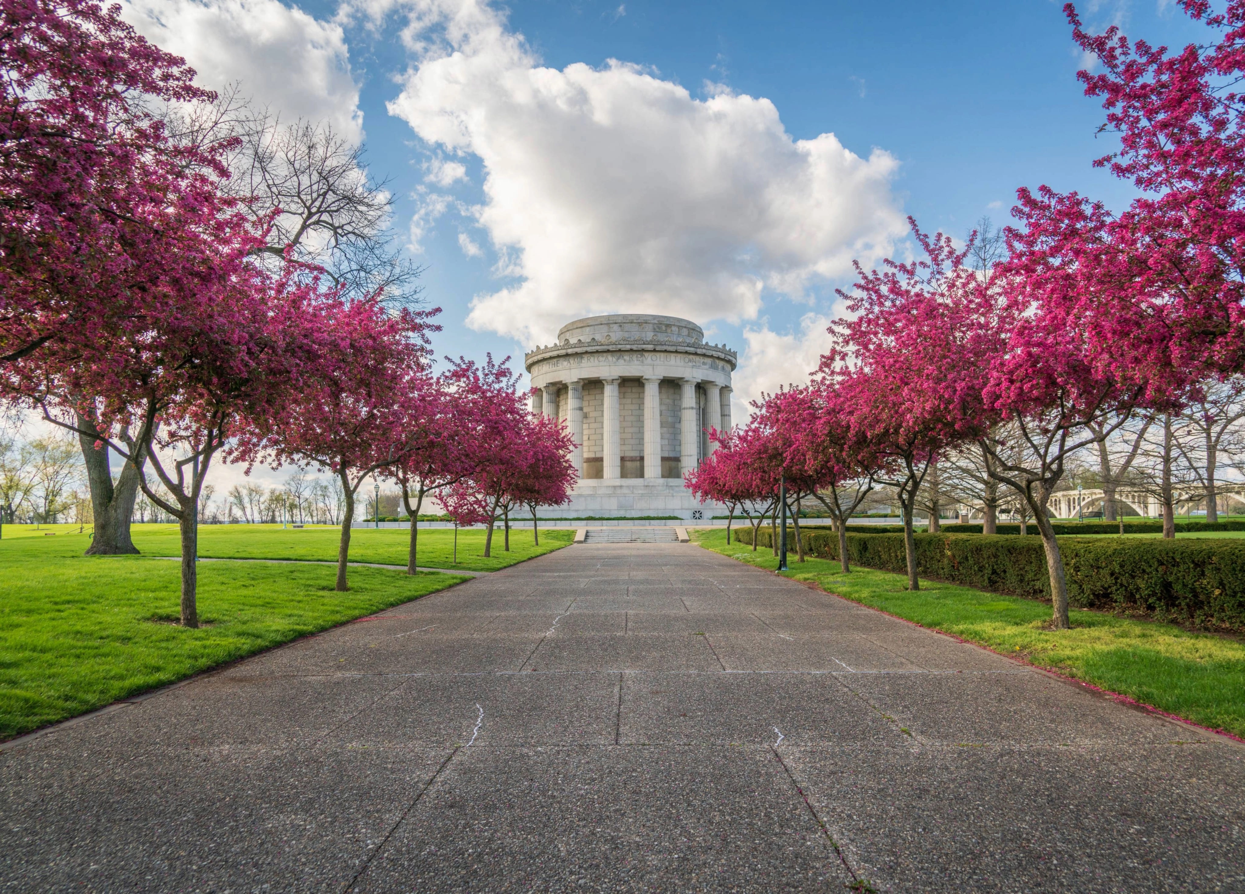 George Rogers Clark National Historical Park in Vincennes, Indiana.